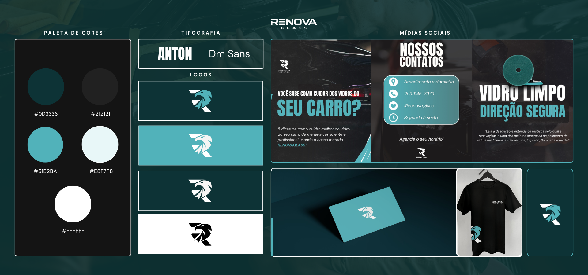Identidade Visual Renovaglass